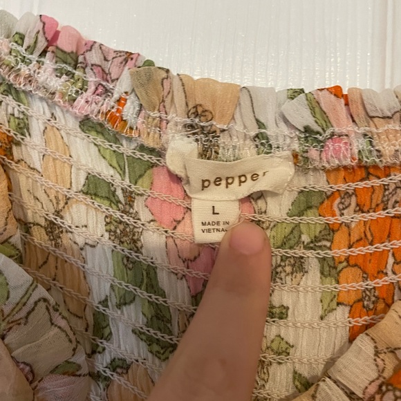 Floral Romper - Picture 3 of 3